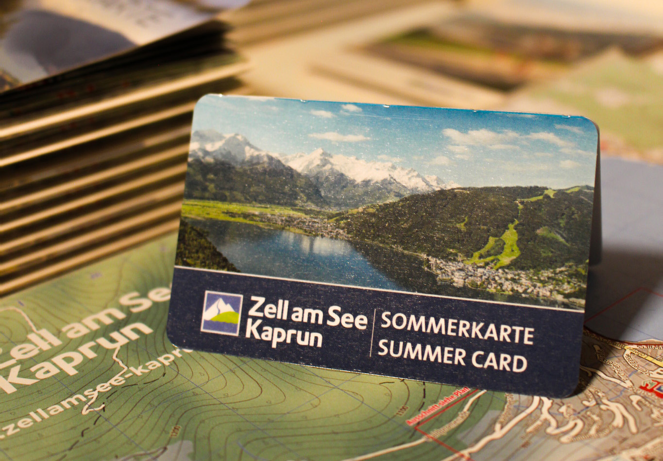 Sommerkarte Zell am See - Kaprun